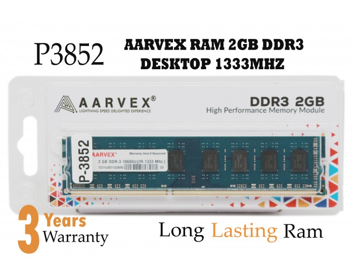 DESKTOP RAM 2GB DDR3 1333 MHZ (BIG PCB)